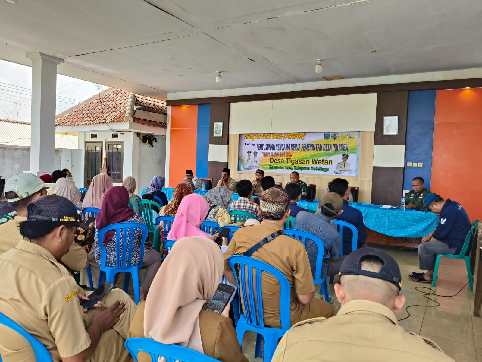Rapat RKPDES di Desa Tigasan Wetan